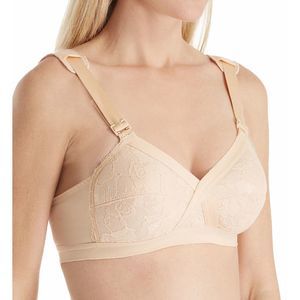 Teri Crisscross Lightly Padded Wireless Bra -  Beige  2020